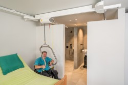 Electric traverse rail - Handi-Rehab Patient lift hoist