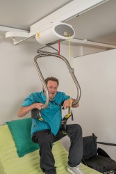 Electric traverse rail - Handi-Rehab Patient lift hoist