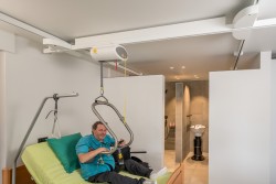 Electric traverse rail - Handi-Rehab Patient lift hoist